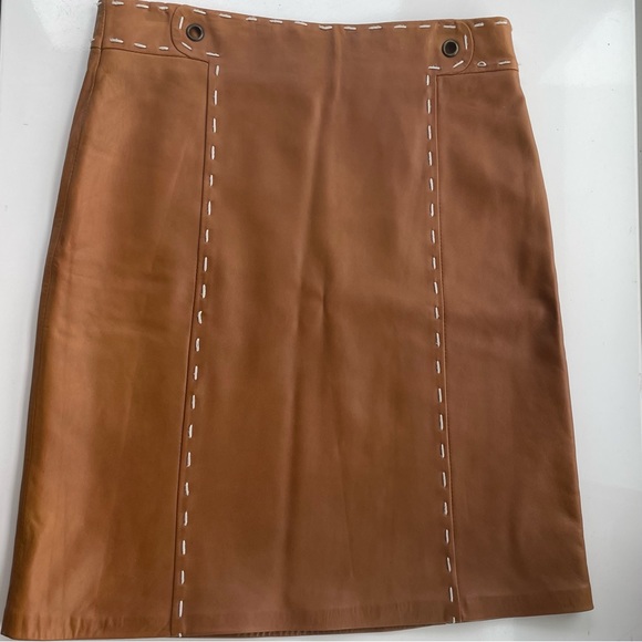 Tracy Reese Dresses & Skirts - Tracy Reese leather skirt